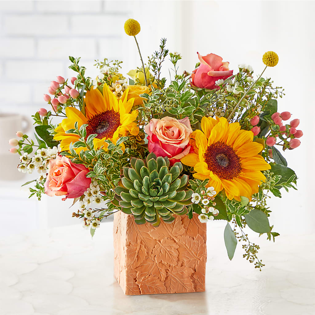 Sunflower Season Bouquet –  Hurst Florist, Callahan FL