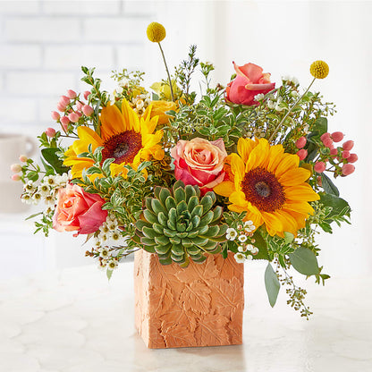 Sunflower Season Bouquet –  Hurst Florist, Callahan FL