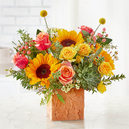 Sunflower Season Bouquet –  Hurst Florist, Callahan FL