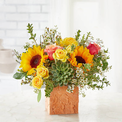 Sunflower Season Bouquet –  Hurst Florist, Callahan FL