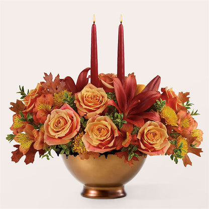 Harvest Table Centerpiece –  Hurst Florist, Callahan FL