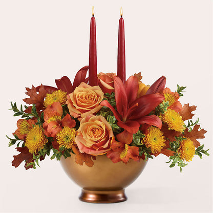 Harvest Table Centerpiece –  Hurst Florist, Callahan FL