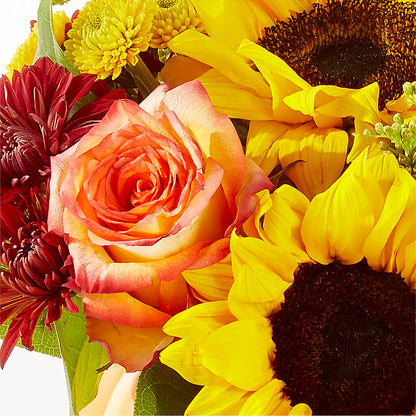 Golden Gourd Pumpkin Bouquet –  Hurst Florist, Callahan FL