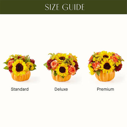 Golden Gourd Pumpkin Bouquet –  Hurst Florist, Callahan FL