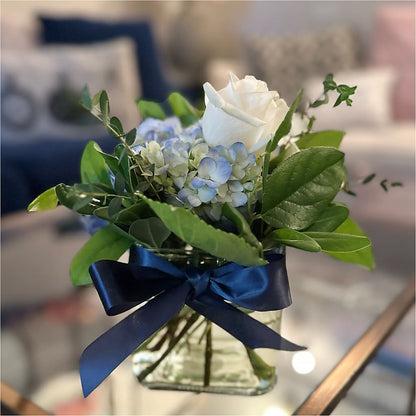 Sky Blue Delight Bouquet –  Hurst Florist, Callahan FL