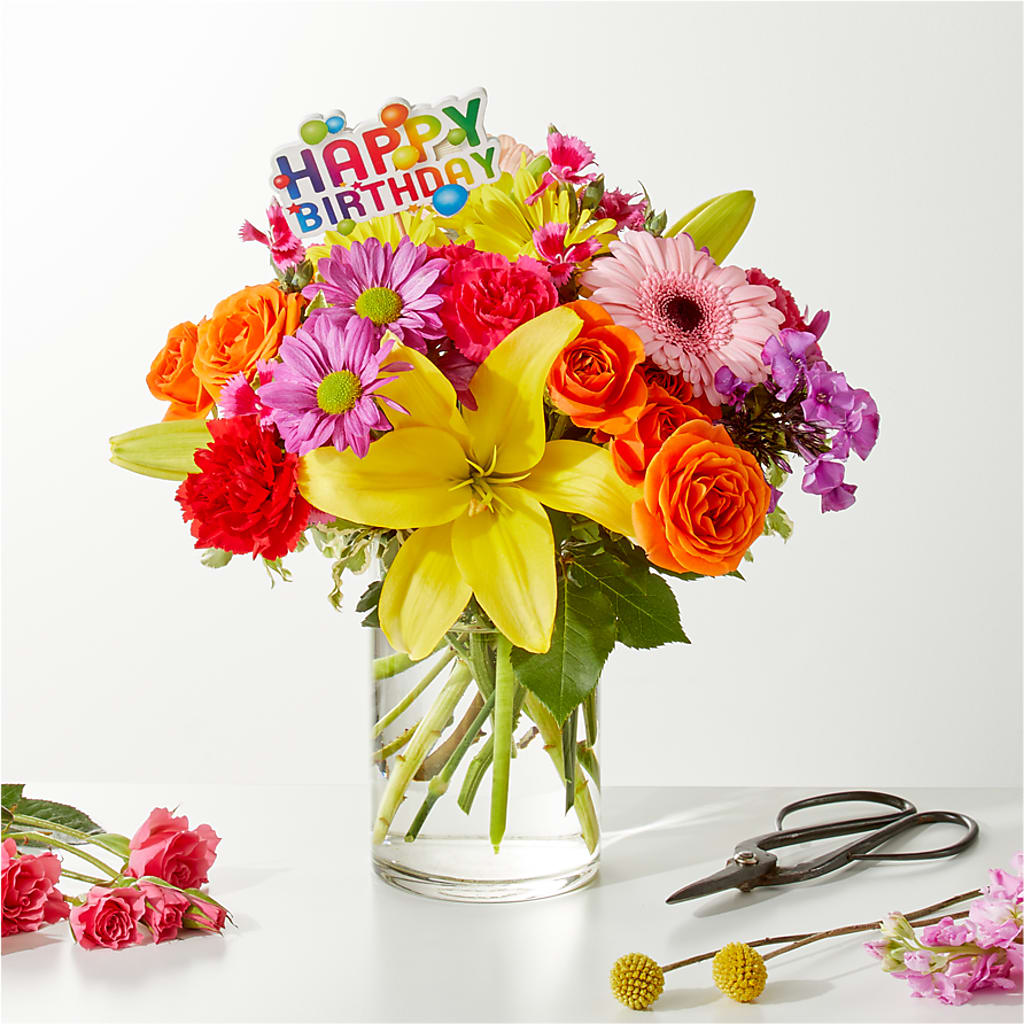 Cue the Confetti - A Florist Original –  Hurst Florist, Callahan FL