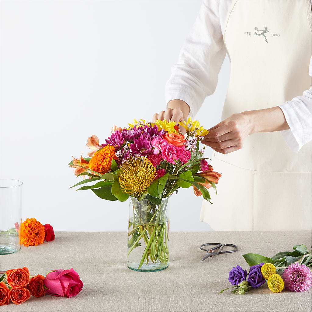 Feast of Color – A Florist Original –  Hurst Florist, Callahan FL