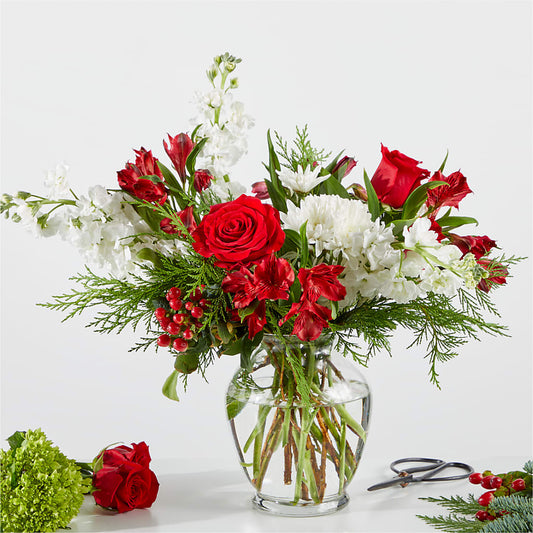 Merry Moment Bouquet – A Florist Original –  Hurst Florist, Callahan FL