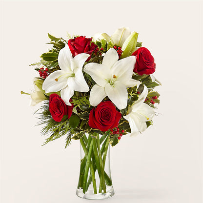 Sparkling Snowflakes Bouquet –  Hurst Florist, Callahan FL