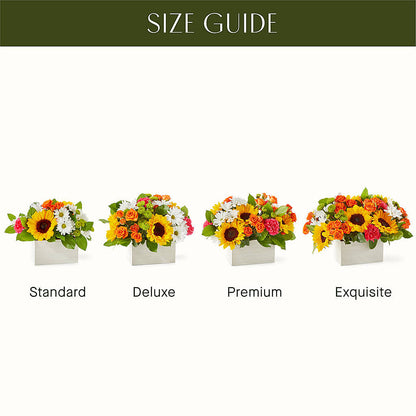 Sun-drenched Blooms Box Bouquet –  Hurst Florist, Callahan FL