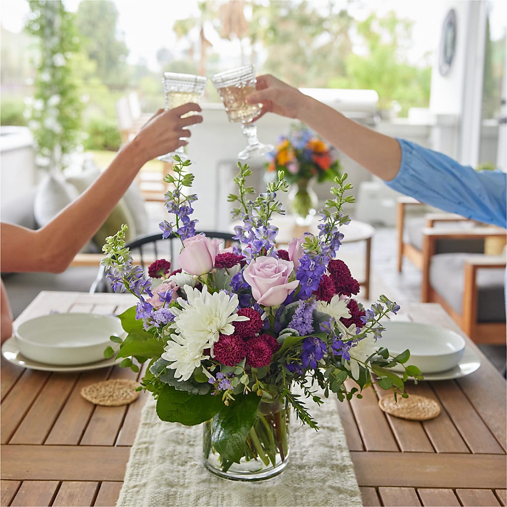 Violet Frost Bouquet –  Hurst Florist, Callahan FL