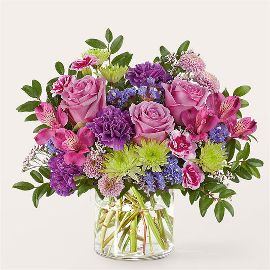 Glass Half Full Bouquet –  Hurst Florist, Callahan FL