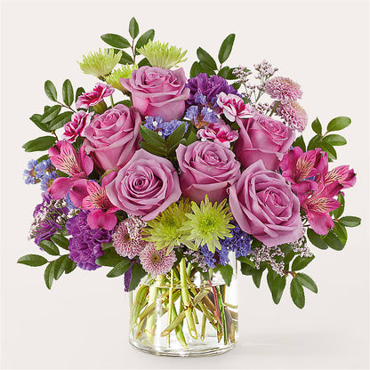 Glass Half Full Bouquet –  Hurst Florist, Callahan FL