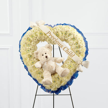 Precious Child Standing Heart –  Hurst Florist, Callahan FL