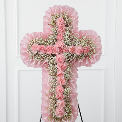 Angel's Cross Easel –  Hurst Florist, Callahan FL