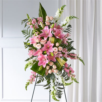Elegant Embrace Standing Spray –  Hurst Florist, Callahan FL