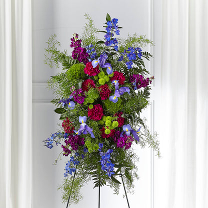 Heavenly Skies Standing Spray –  Hurst Florist, Callahan FL