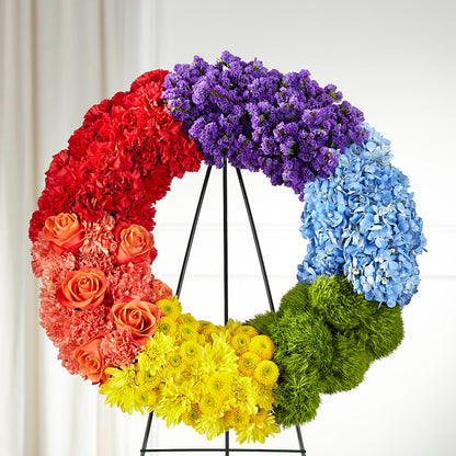 Circle of Love Wreath –  Hurst Florist, Callahan FL