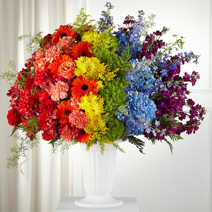 Pride & Unity Arrangement –  Hurst Florist, Callahan FL
