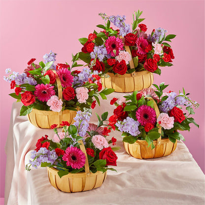 Pink Picnic Basket –  Hurst Florist, Callahan FL