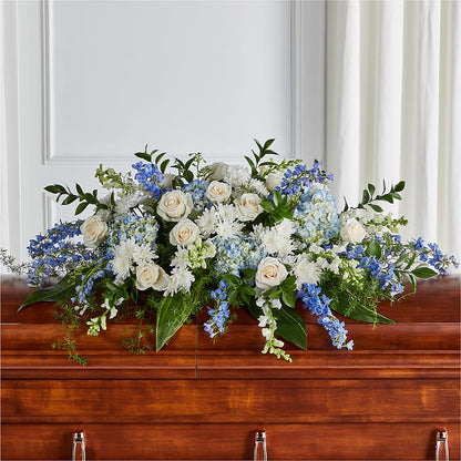 Timeless Essence Casket Spray –  Hurst Florist, Callahan FL