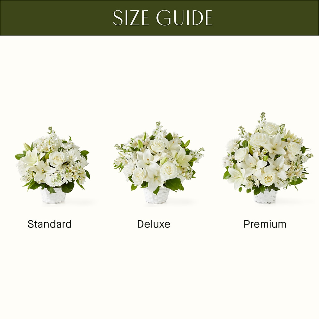 Peaceful Reflections Arrangement –  Hurst Florist, Callahan FL