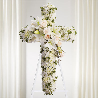 Spiritual Guidance Standing Spray –  Hurst Florist, Callahan FL