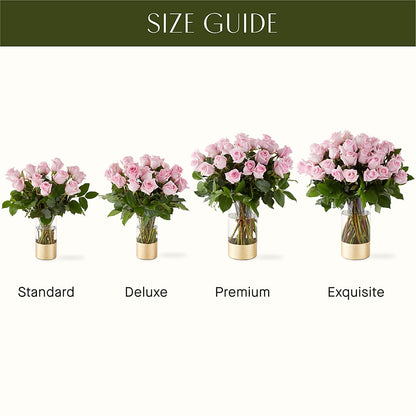 Picture Perfect Pink Rose Bouquet –  Hurst Florist, Callahan FL