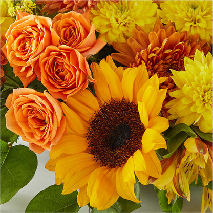 Autumn Harmony Centerpiece –  Hurst Florist, Callahan FL