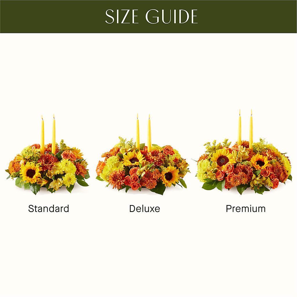 Autumn Harmony Centerpiece –  Hurst Florist, Callahan FL
