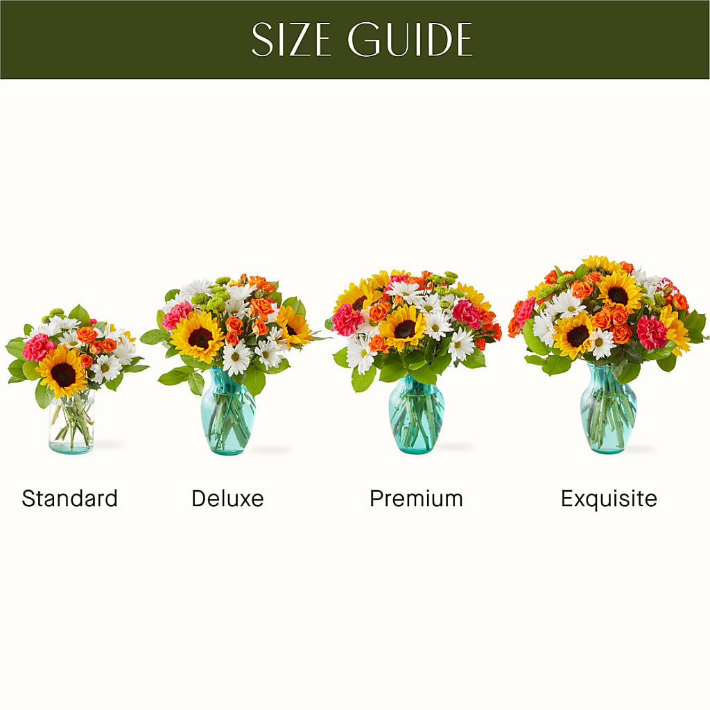 Sun-drenched Blooms Bouquet –  Hurst Florist, Callahan FL