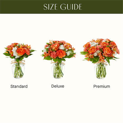 Apricot Glow Bouquet –  Hurst Florist, Callahan FL