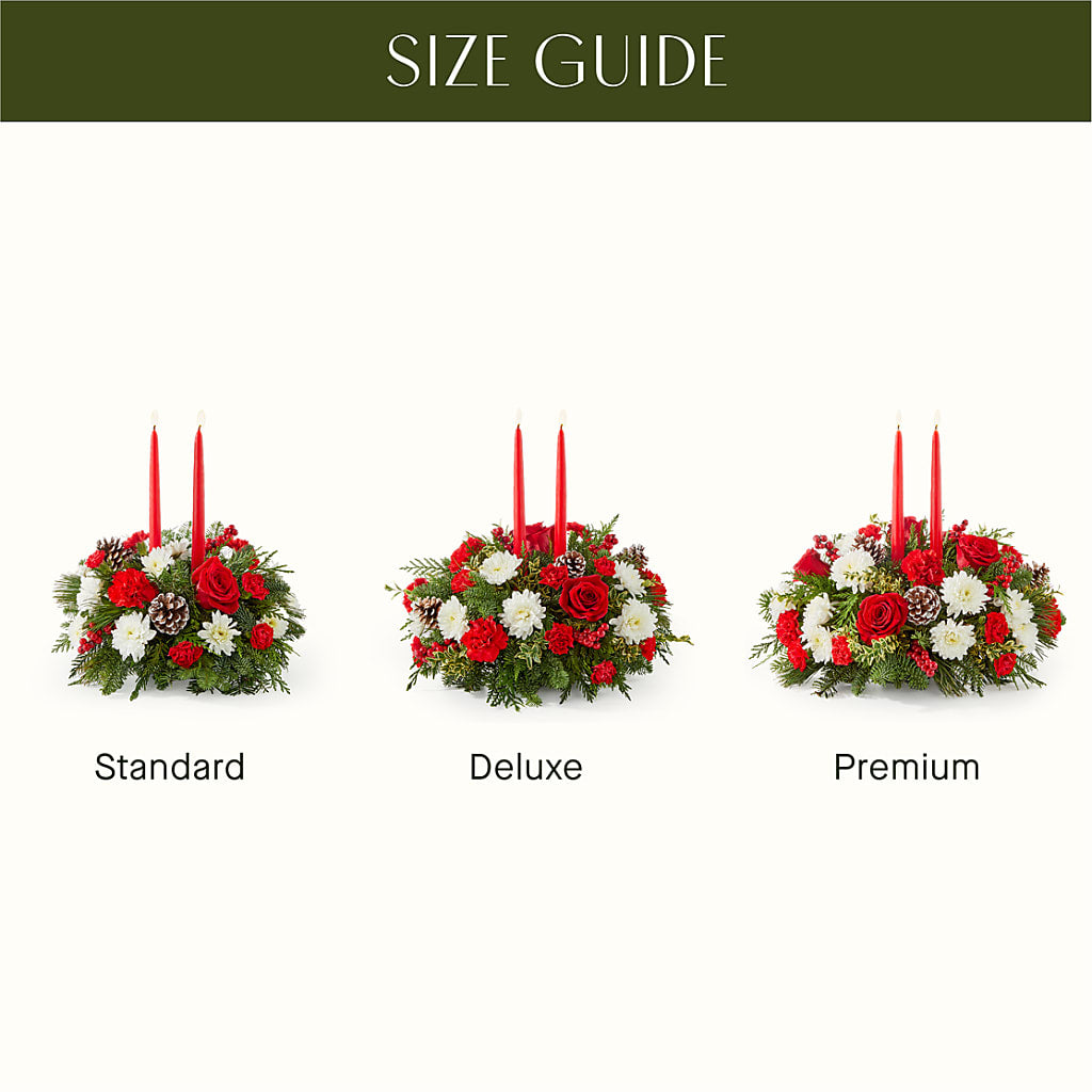 Holiday Soiree Centerpiece –  Hurst Florist, Callahan FL