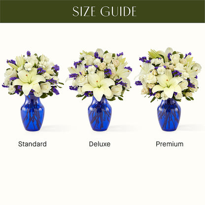 Sapphire Rush Bouquet –  Hurst Florist, Callahan FL