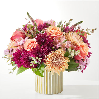 Berry Cobbler Bouquet with Ivory Vase –  Hurst Florist, Callahan FL