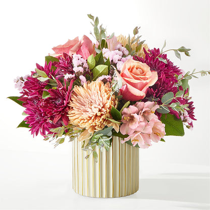 Berry Cobbler Bouquet with Ivory Vase –  Hurst Florist, Callahan FL