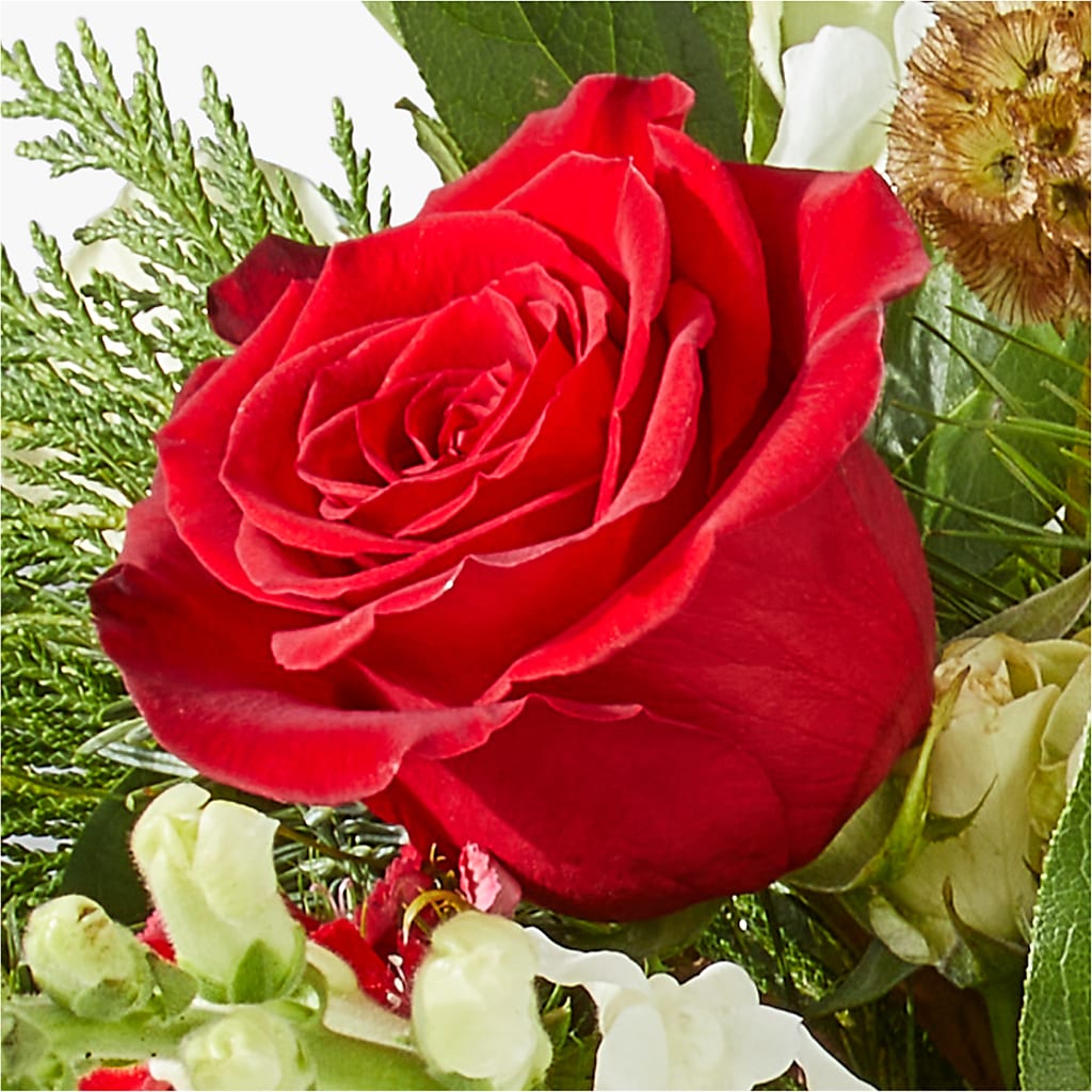 Deck the Halls Bouquet –  Hurst Florist, Callahan FL