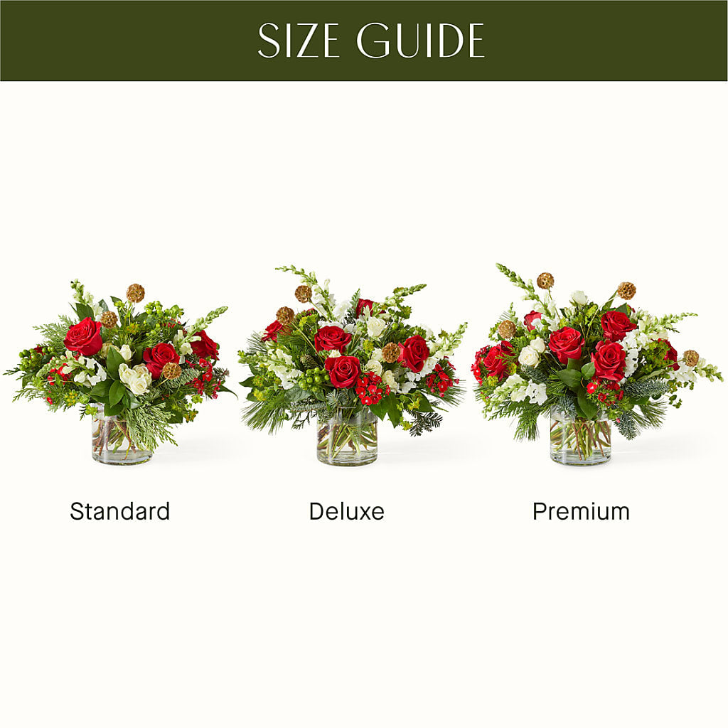 Deck the Halls Bouquet –  Hurst Florist, Callahan FL