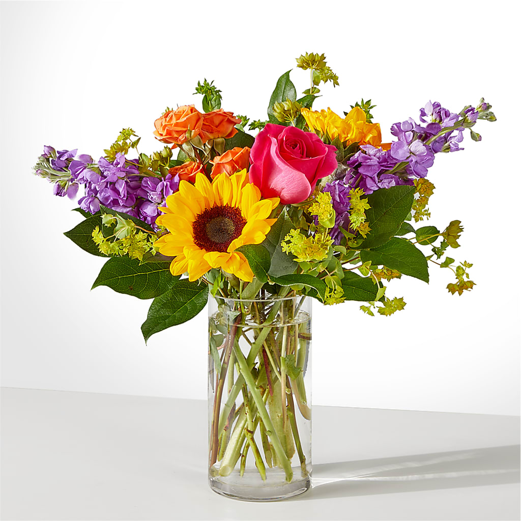 Vibrant Greetings Bouquet –  Hurst Florist, Callahan FL