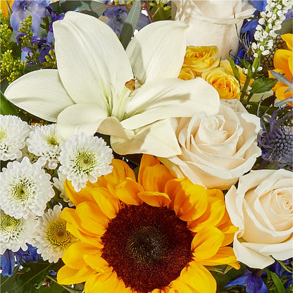 Wonderfully Sunny Bouquet –  Hurst Florist, Callahan FL
