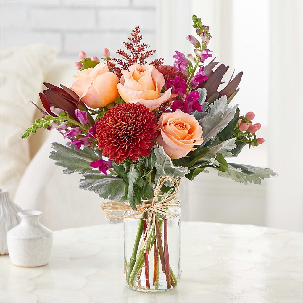 Moody Hues Bouquet –  Hurst Florist, Callahan FL