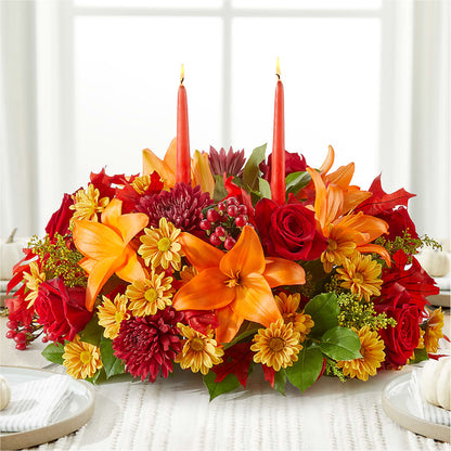 Autumn's Embrace Centerpiece –  Hurst Florist, Callahan FL