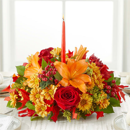 Autumn's Embrace Centerpiece –  Hurst Florist, Callahan FL
