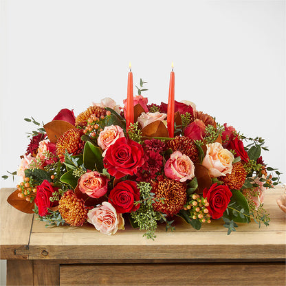 Gather Near Centerpiece –  Hurst Florist, Callahan FL