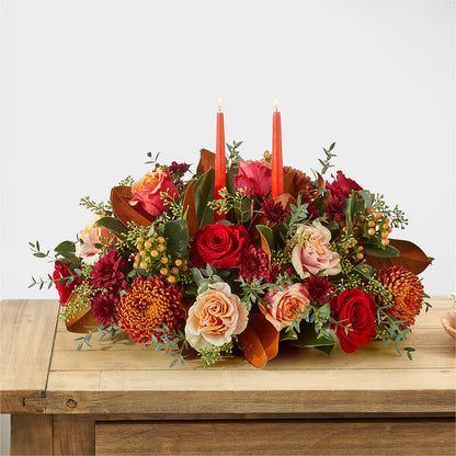 Gather Near Centerpiece –  Hurst Florist, Callahan FL