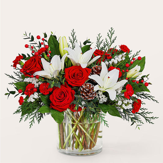 Best in Snow Bouquet –  Hurst Florist, Callahan FL