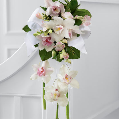 Perfect Entrance Pew Arrangement –  Hurst Florist, Callahan FL