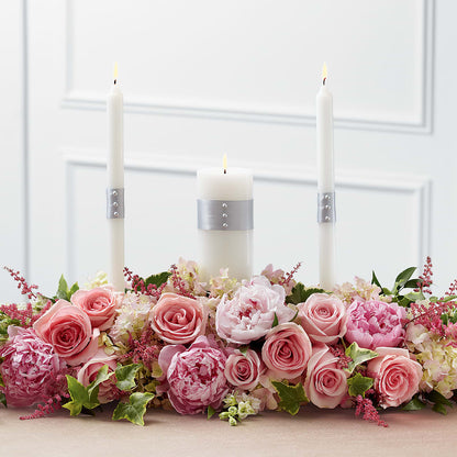 Worldwide Romance Unity Candle Arrangement –  Hurst Florist, Callahan FL