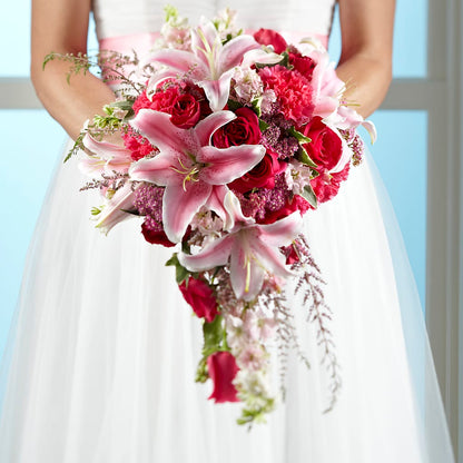 Lily & Rose Bouquet –  Hurst Florist, Callahan FL