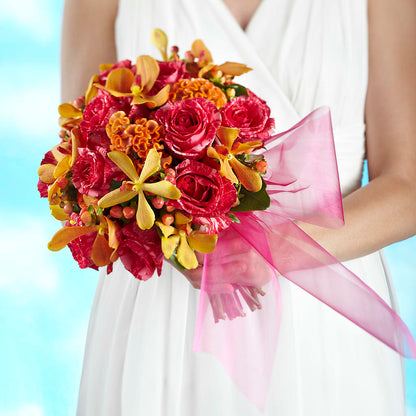 Brilliant Shades of Love Bouquet –  Hurst Florist, Callahan FL